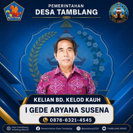 Kelian Banjar Dinas Kelod Kauh